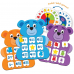 Развивающая игра "Цветное бинго с семейкой медведей"